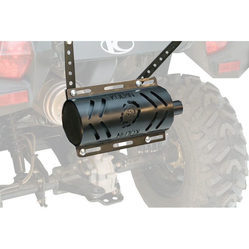 KOLPIN Stealth Exhaust 2.0 + Heat Shield ATV black