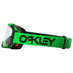 OAKLEY Airbrake MX Goggle - Moto Green B1B Clear Lens