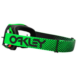 OAKLEY Airbrake MX Goggle - Moto Green B1B Clear Lens