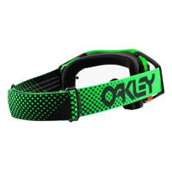 OAKLEY Airbrake MX Goggle - Moto Green B1B Clear Lens