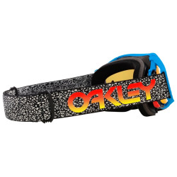 Masque OAKLEY Airbrake MX - Blue Crackle écran Fire Iridium