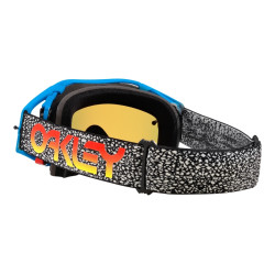 Masque OAKLEY Airbrake MX - Blue Crackle écran Fire Iridium