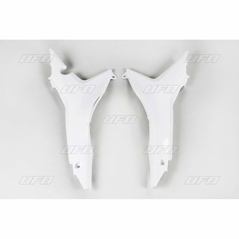 UFO Air Box Covers White Honda CRF250R/450R