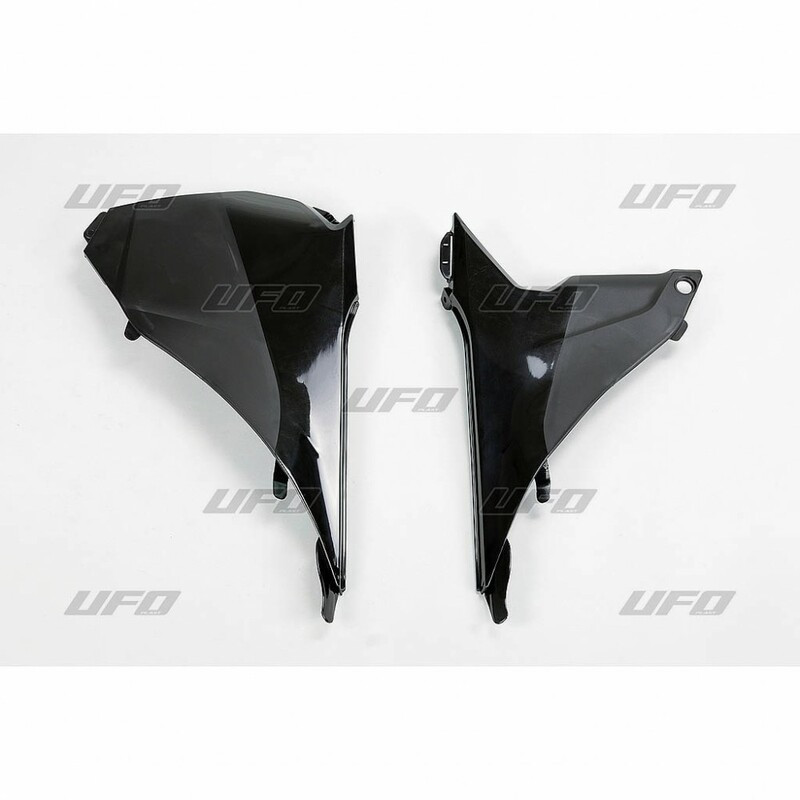 UFO Air Box Covers Black KTM