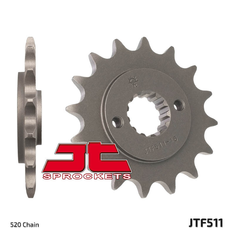 JT SPROCKETS Steel Standard Front Sprocket 511 - 520