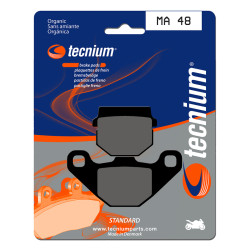 Plaquettes de frein TECNIUM route organique - MA48