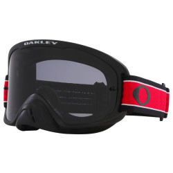 OAKLEY O-Frame 2.0 PRO MX Goggle - RED STRIPE Dark Grey