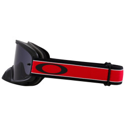 OAKLEY O-Frame 2.0 PRO MX Goggle - RED STRIPE Dark Grey