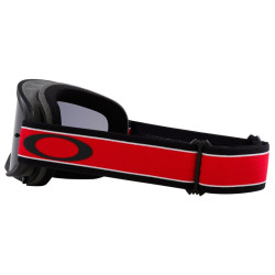 OAKLEY O-Frame 2.0 PRO MX Goggle - RED STRIPE Dark Grey