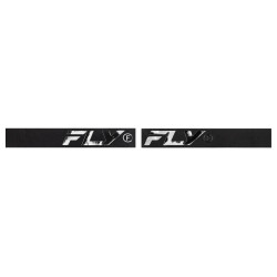 FLY RACING Zone Goggle Black/Black - Sky Blue/Smoke Lens