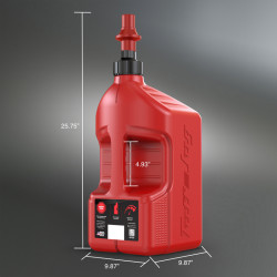 TUFF JUG 5G/20L Red Tuff Jug with Black Ripper Cap G3