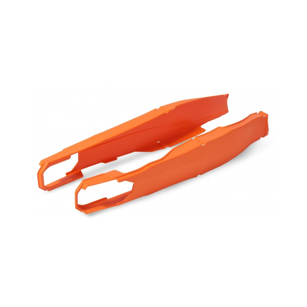 POLISPORT orange swingarm protection KTM