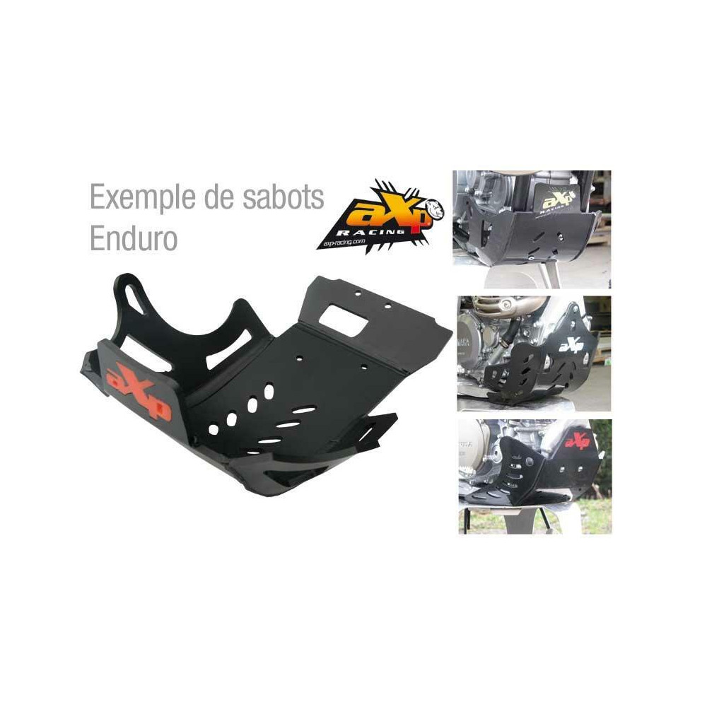 AXP Enduro Skid plate - HDPE 6mm Yamaha WR250F