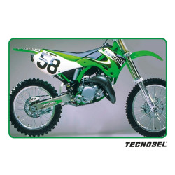 TECNOSEL Stickers Kit Team OEM Kawasaki 2000