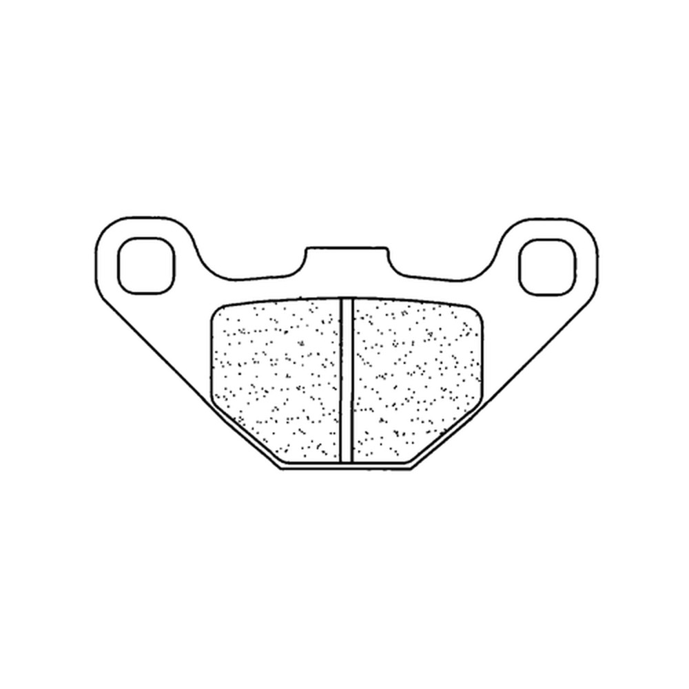 Plaquettes de frein CL BRAKES Off-Road métal fritté - 2306MX10