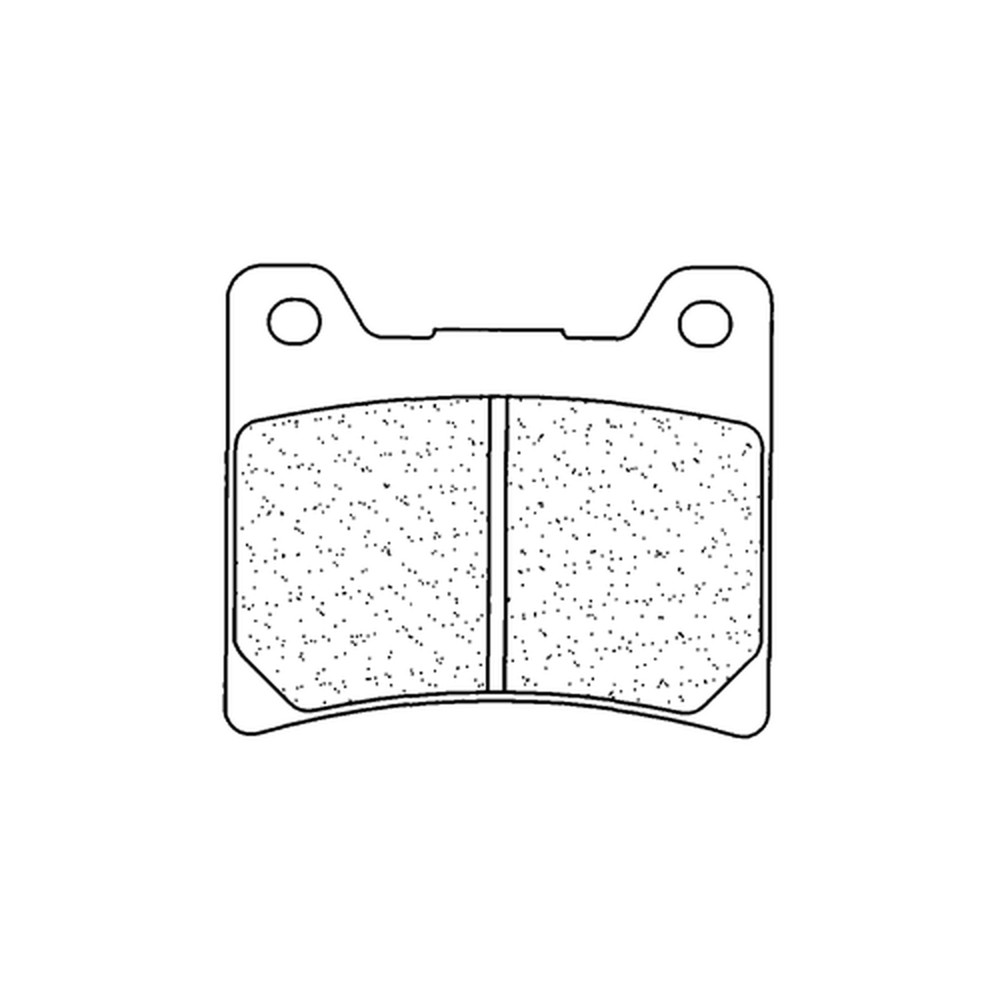 Plaquettes de frein CL BRAKES route métal fritté - 2283A3+