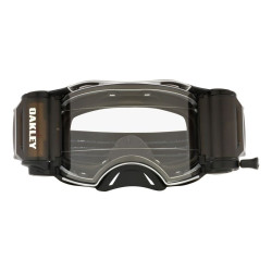 Masque OAKLEY Airbrake MX - Tuff Blocks Black Gunmetal écran Race-Ready Roll-Off clair