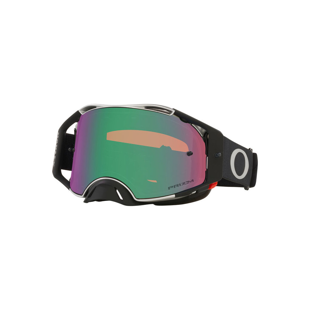 Masque OAKLEY Airbrake MX - Tuff Blocks Black Gunmetal écran Prizm MX Jade