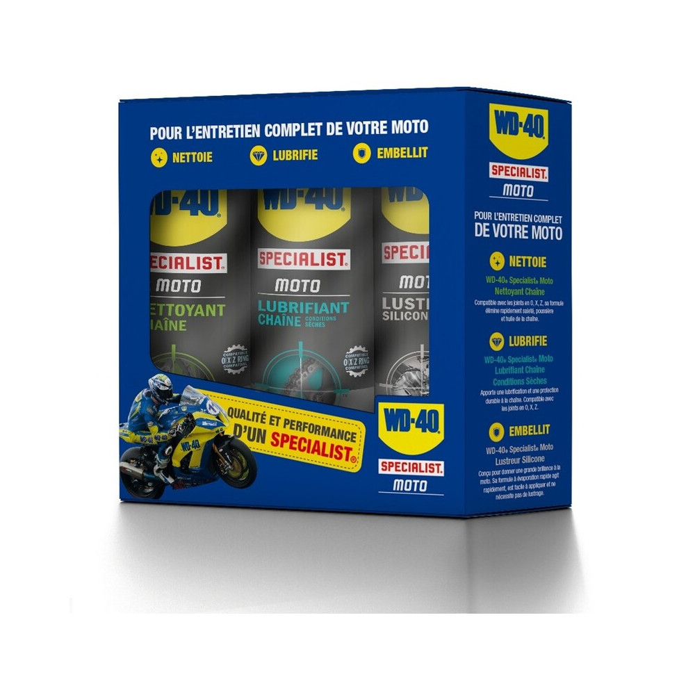 Pack entretien complet WD-40 Specialist Moto