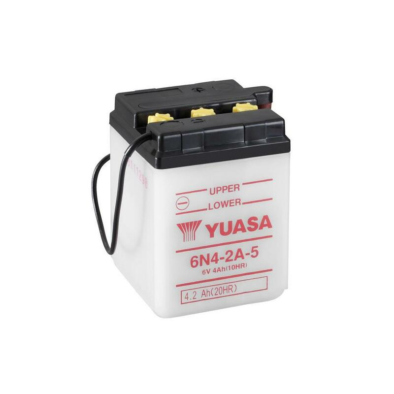 Batterie YUASA conventionnelle sans pack acide - 6N4-2A-5